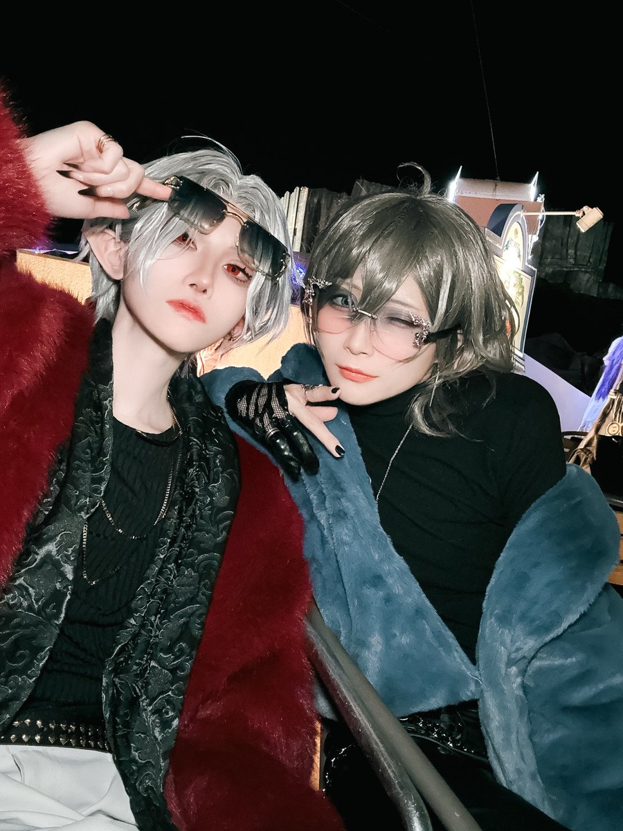 ens_amu's tweet image. 振れ幅すごいんだよね
cos.🖤