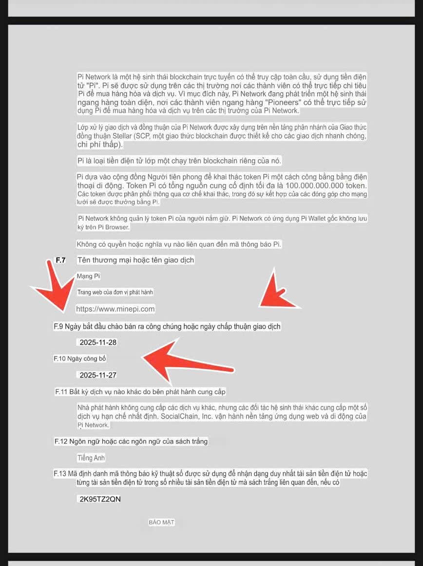 DoLieu_Pi's tweet image. 📌 Pi Network &amp;amp; Chuẩn MiCA – Sự Thật Ngắn Gọn

Pi Network không còn ở giai đoạn “ý tưởng”.
Pi đã nộp Whitepaper theo tiêu chuẩn MiCA của EU – bộ luật QUAN TRỌNG NHẤT cho tài sản số toàn cầu

⏱ Mốc pháp lý trong tài liệu MiCA của Pi :

27/11/2025 : Công Bố…