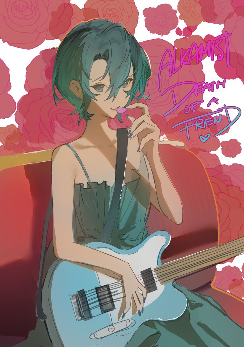 Gorgeous gift from lovely Zell @/takoyoomi 💙
Thank you so much!!! #alka_illust