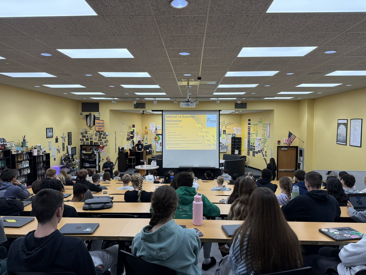 COACH “K” TALKING TO THE 
S. A. L. C. ABOUT INTRINSIC vs. EXTRINSIC MOTIVATION!
One Penn
One Team
One Goal