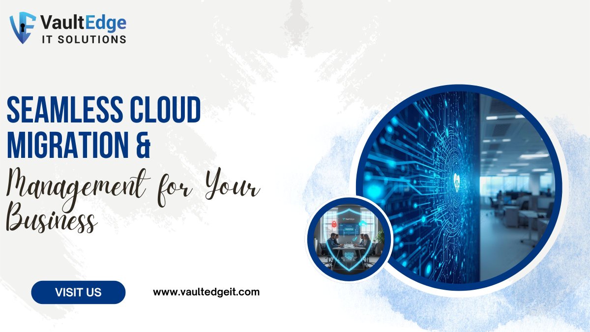 VaultEdgeIT's tweet image. ☁️ Move Smarter, Not Harder! 

Seamless cloud migration &amp;amp; management with zero downtime and full security—VaultEdge IT keeps your business running. 

🔗 vaultedgeit.com/cloud-services… 

#CloudMigration #MSP #TechSolutions #VaultEdgeIT #CloudComputing #ITSupport #ManagedServices #MSSP