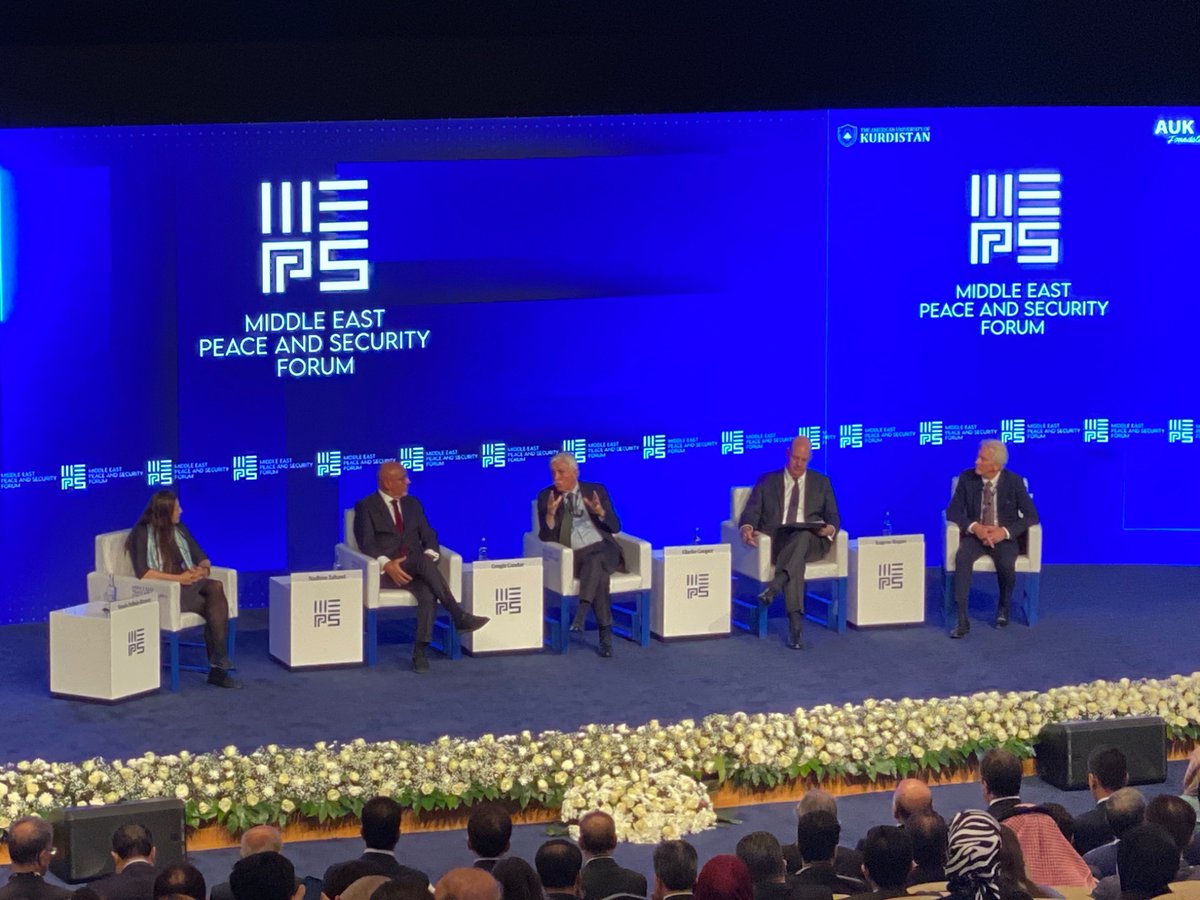 Session four of the MEPS forum: Western Engagement with Iraq: The Divide Between Aspiration &amp; Reality

#MEPS25