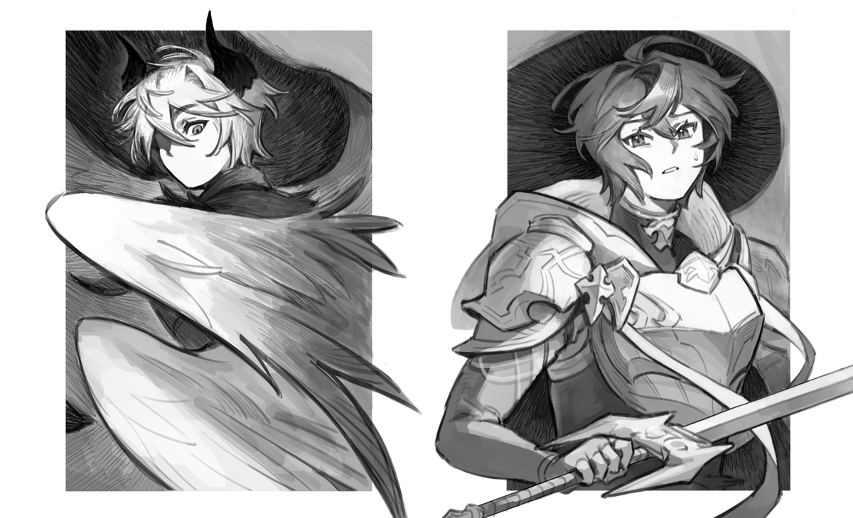 renren_be's tweet image. Till next we meet, Sandalphon (?)