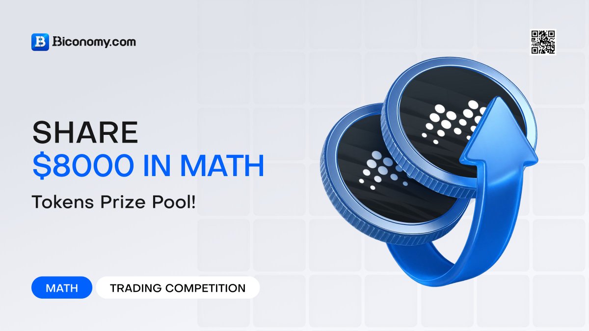 BiconomyCom's tweet image. 🚀 #MATH Trading Competition, Share $8000 in $MATH! 🚀

Dear Biconomy.com users,

To give back to our global community, we are excited to announce the @MathWallet Trading Competition with a total prize pool of up to $8000 #MATH!💎

📅Activity time: 11/20/2025 00:00 –…