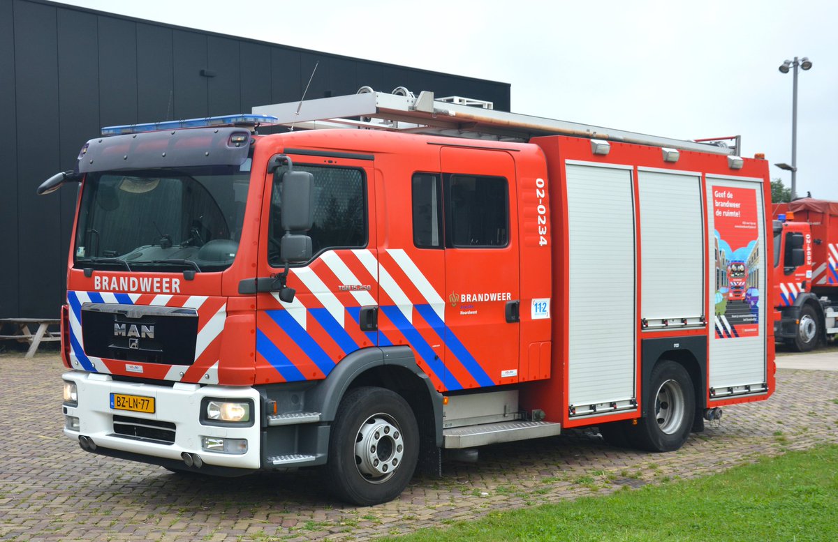 Gaslekkage buiten bij S. Kooistra Vof