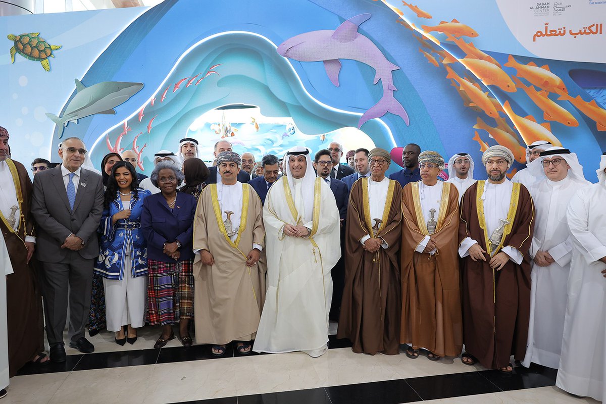 Image for the Tweet beginning: وزير «الإعلام» عبدالرحمن المطيري يفتتح