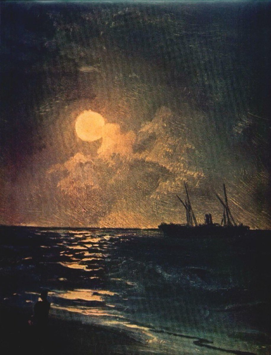 Noche de luna de Iván Aivazovski