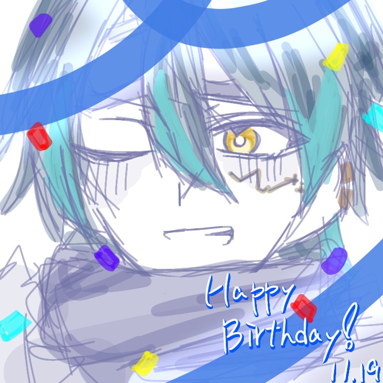 ✧⁠ <a href="/Kanoto_Ke/">水浅葱</a> さんお誕生日おめでとうございますー！！！！！🎉🎂
#浅葱が漁ります