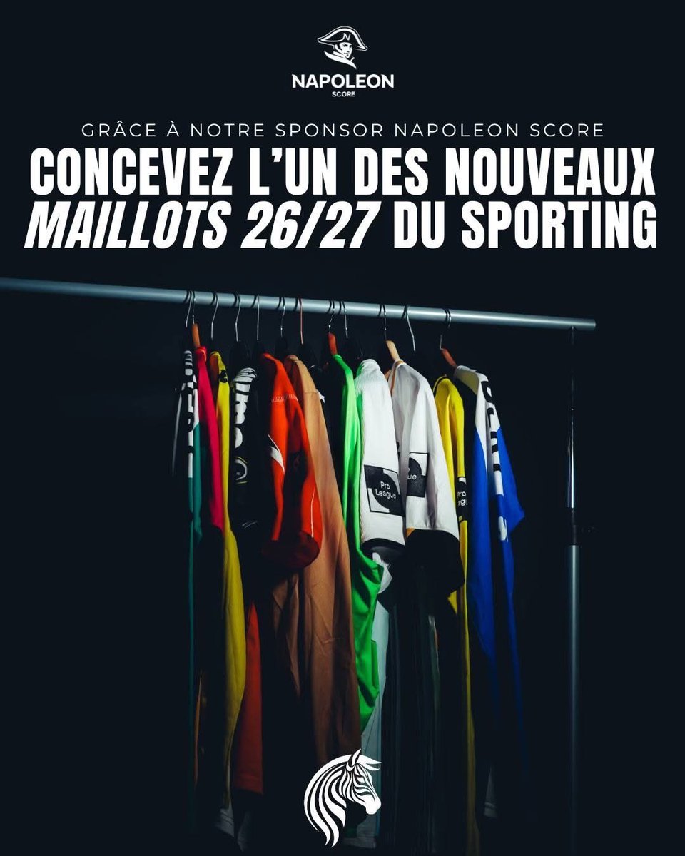 SportCharleroi's tweet image. Laissez libre cours à votre créativité et proposez-nous votre propre design pour l’une des prochaines tuniques 26/27 de nos Zèbres ! 🎨🖍️

À vos crayons 🔗 urlz.fr/uW4S

#RCSC #NapoleonScore ⚫️⚪️