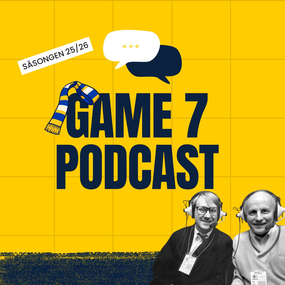 Nytt avsnitt av Game 7 Podcast 🏒🎙️💙💛
+/-chock och Simons legendariska blindrankning av SHL-kommentatorer.

Allt om senaste veckorna i HV-land – tryck play! 👉🎧

open.spotify.com/episode/2G2hW7…