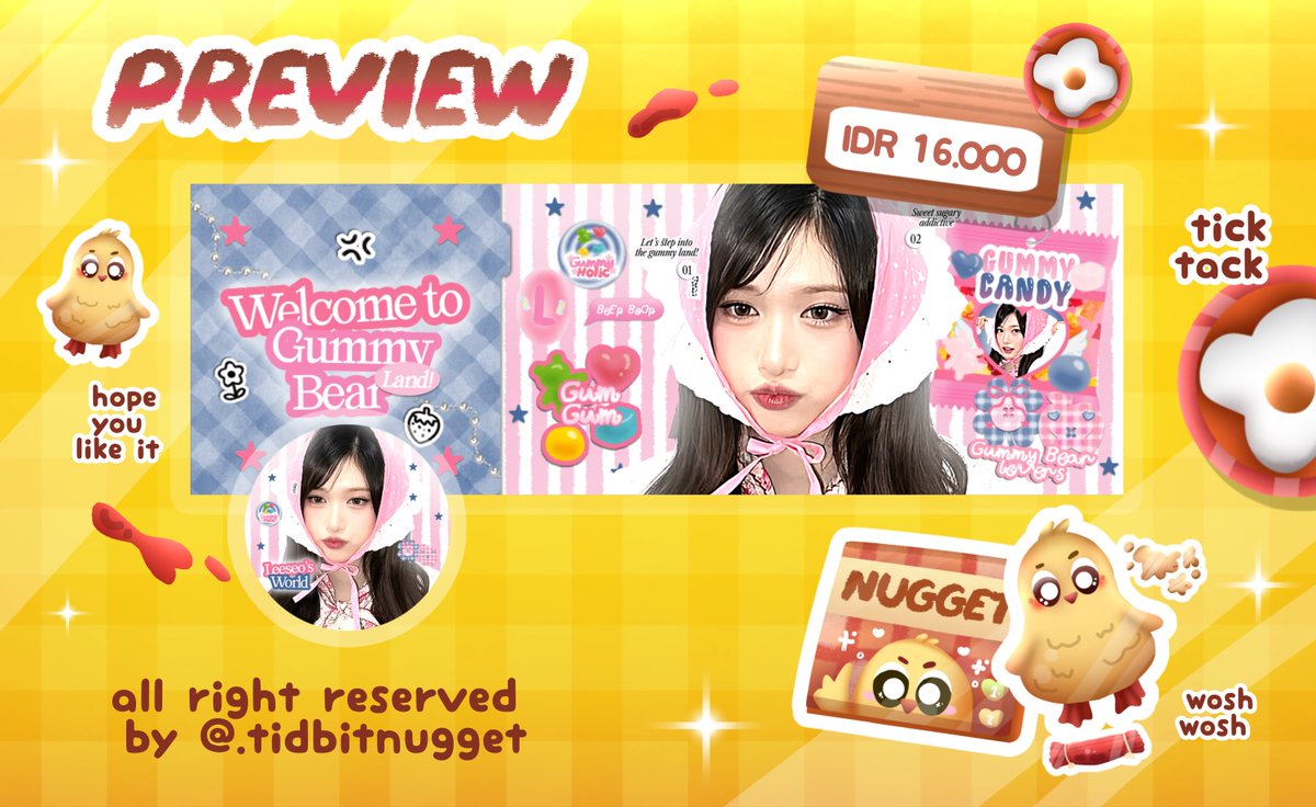 Help repost temen-temen, thank you!

Aku bawa layout ready stock wonyoung &amp; leeseo terbaru nih! Bisa langsung ditake lewat dm, dengan prici yg tertera yaww! Free retext juga!

#zonaba #zonauang