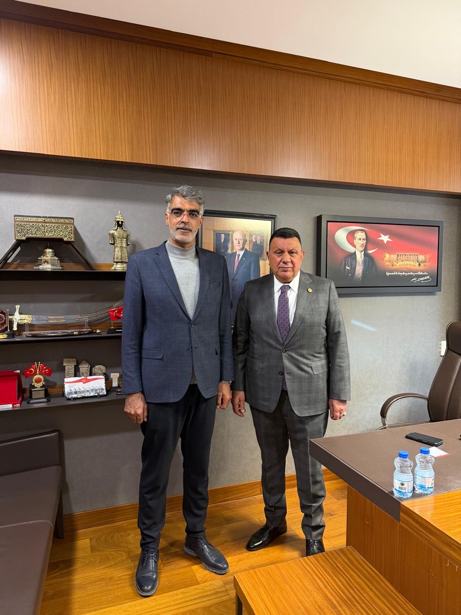 Gazi mecliste ziyaretimize gelen Sayın Hasan Sanioğlu’na teşekkür ederim.