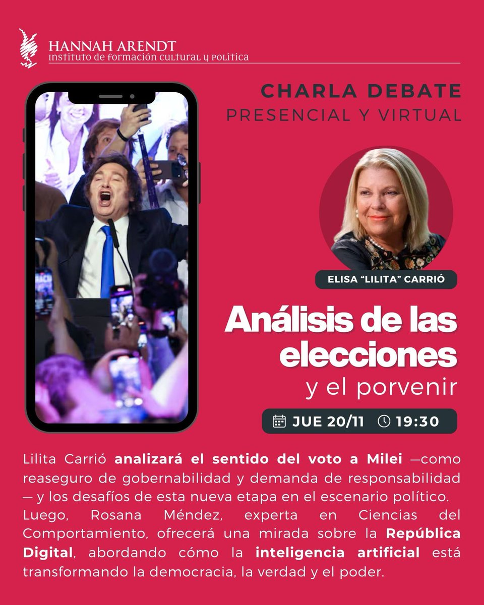 Elisa Lilita Carrió tweet media