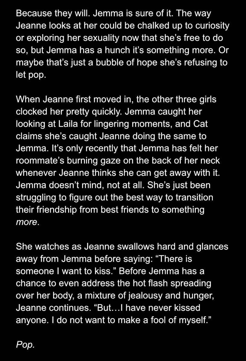 h0twingz's tweet image. #wipwednesday almost done with what I’m working on for “AU” day for jerejean week :) 

can I interest anyone in a oneshot about femjerejean “innocently” practicing kissing? 😋😇 

#aftg #jerejean