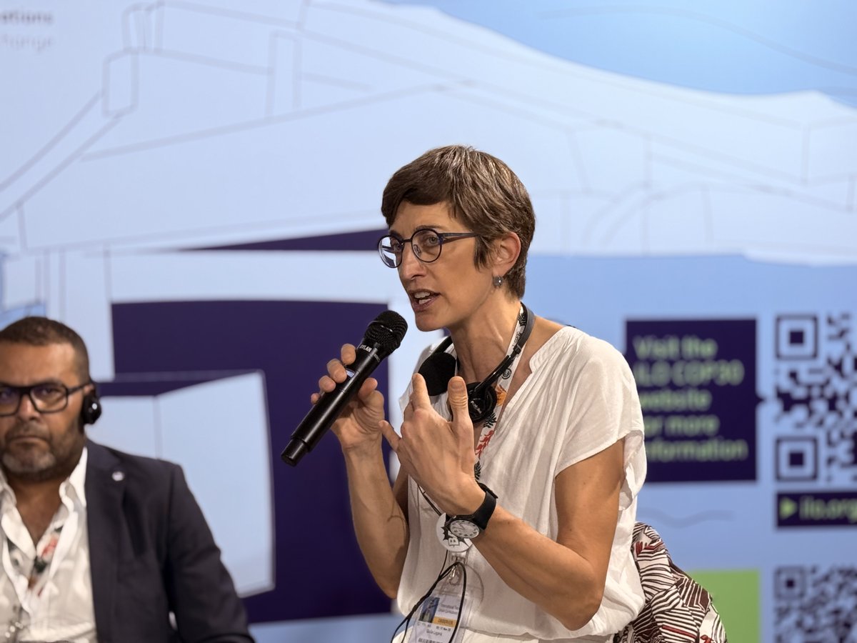 ituc's tweet image. 🌍 “We need this to be the COP of action — on emissions reductions, but also on delivering Just Transition for workers and their communities around the world.” — @laganagan 

📰Read our demands for #COP30: ituc-csi.org/ituc-demands-f… 

#ClimateAction #JustTransition #COP30Belem…