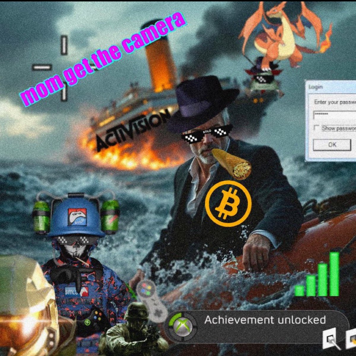 MLGsolana420's tweet image. N3V3R B4CK D0WN