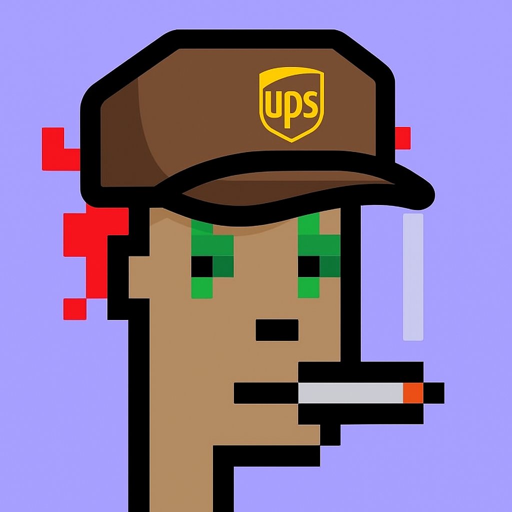 tokenwisp's tweet image. Since we&apos;re all pretty much going broke on this dip and need to get a job, i&apos;m starting a new cult called $UPS           

(U)nemployed      
(P)eople      
(S)ending            

Everyone needs to add a $UPS cap on their pfp.             

Get yours by using this Prompt in…
