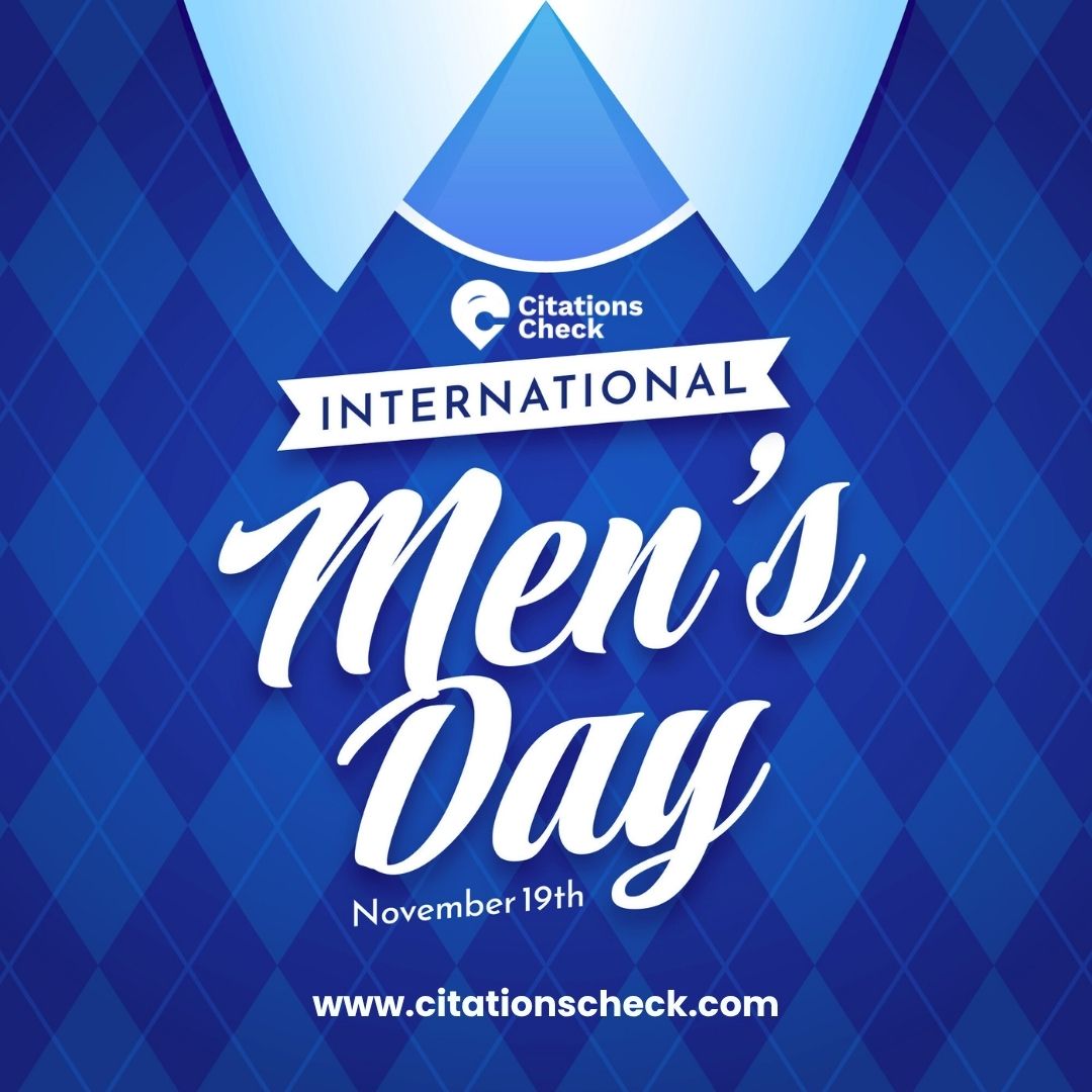 citationscheck's tweet photo. Happy International Men’s Day!

Celebrating the men who keep businesses visible, accurate &amp; growing online.
Your dedication powers stronger local SEO every day. 💙
— Citations Check
#InternationalMensDay #MensDay2025 #LocalSEO #CitationsCheck https://t.co/Q2ixv5axA2
