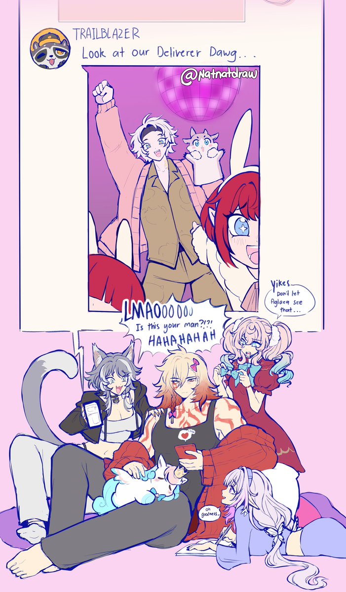 Natnatdraw's tweet image. 🍷☀️ That outfit may be hideous, but it does look comfy #phaidei #myphai