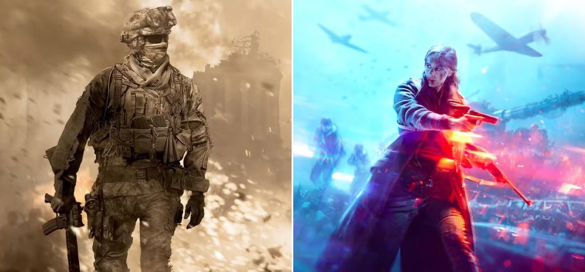 VideoGameHstry's tweet image. Battliefield or Call of Duty?