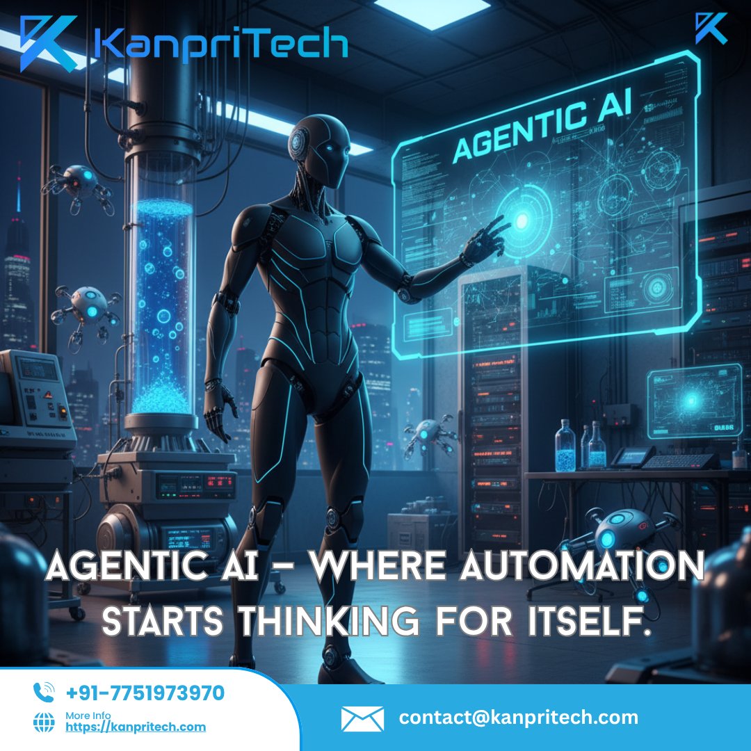 DigitalTea95293's tweet photo. We’re moving into an era where intelligent systems can think, decide, and act independently — transforming how businesses operate. 
#AgenticAI #AIRevolution #FutureTech #Automation #AIFuture #TechInnovation #DigitalTransformation #SmartAutomation #AITech #NextGenTech #KanpriTech https://t.co/BSCgXf9nV3