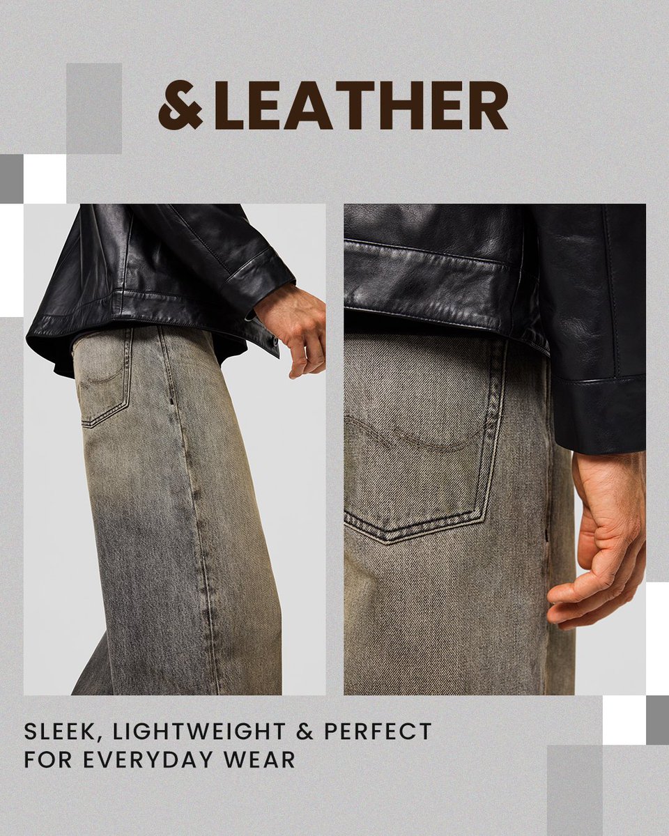 JackJonesIndia's tweet image. Not all heroes wear capes.
Some wear leather jackets 🤝​

Shop the coolest leather jackets in stores or on bit.ly/JJ_Leather
​
#JACKJONESIndia #DontHoldBack ​ #LeatherCollection