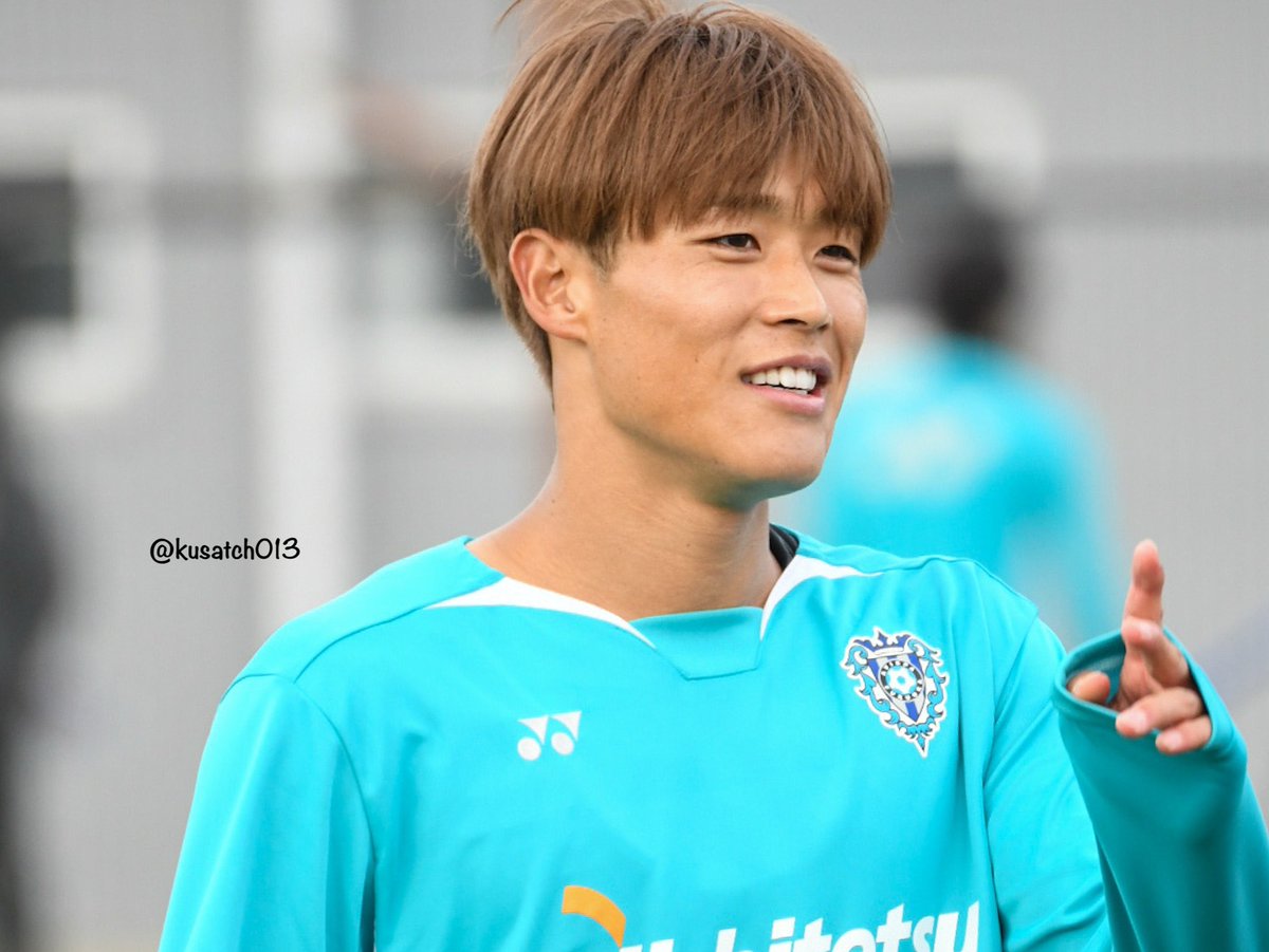 髪色がだいぶ落ち着いてた悠人くん #岩崎悠人 #アビスパ福岡