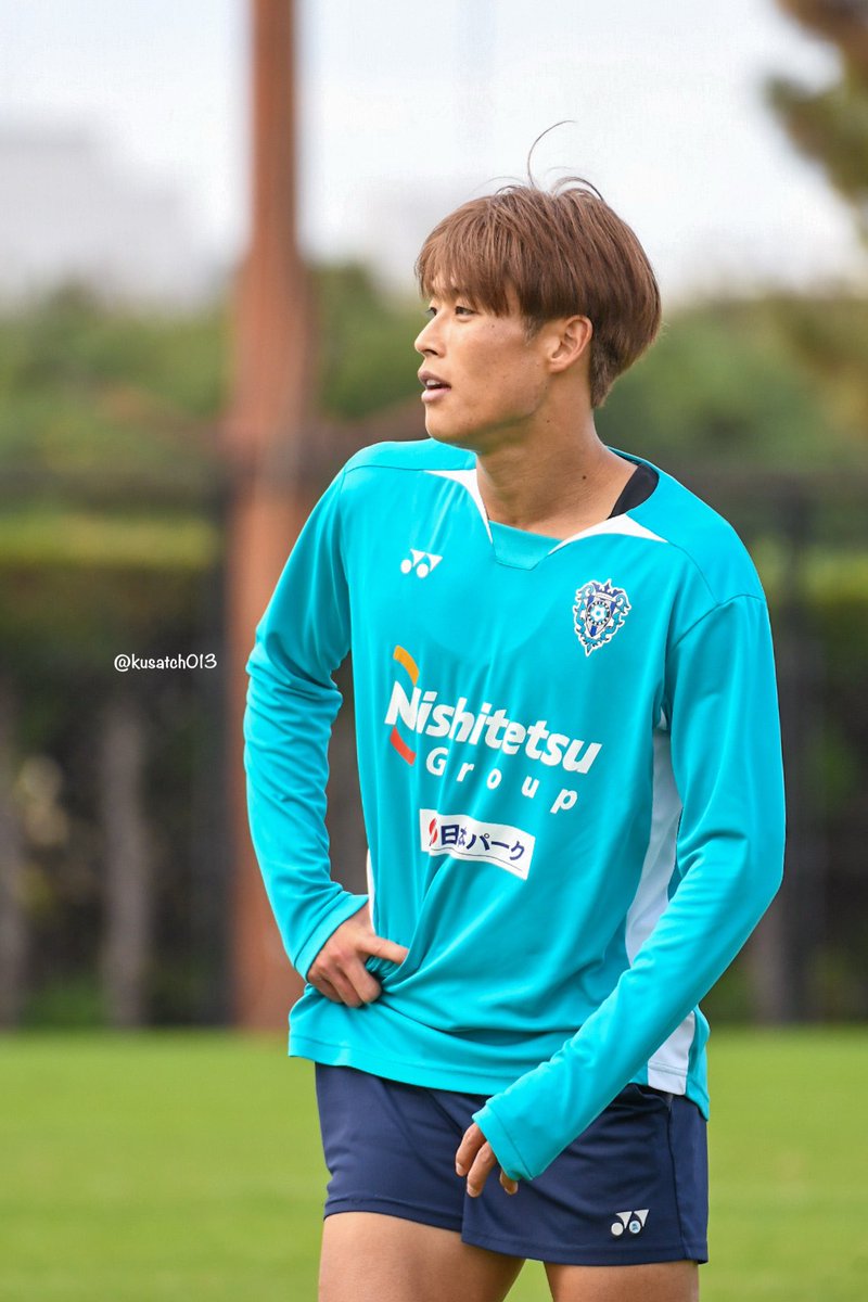 髪色がだいぶ落ち着いてた悠人くん #岩崎悠人 #アビスパ福岡