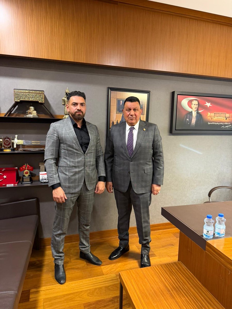 Gazi Mecliste ziyaretimize gelen Almanya Esas Adalet Partisi Yönetim Başkanı Sayın Ömer Demir’e teşekkür ederim.