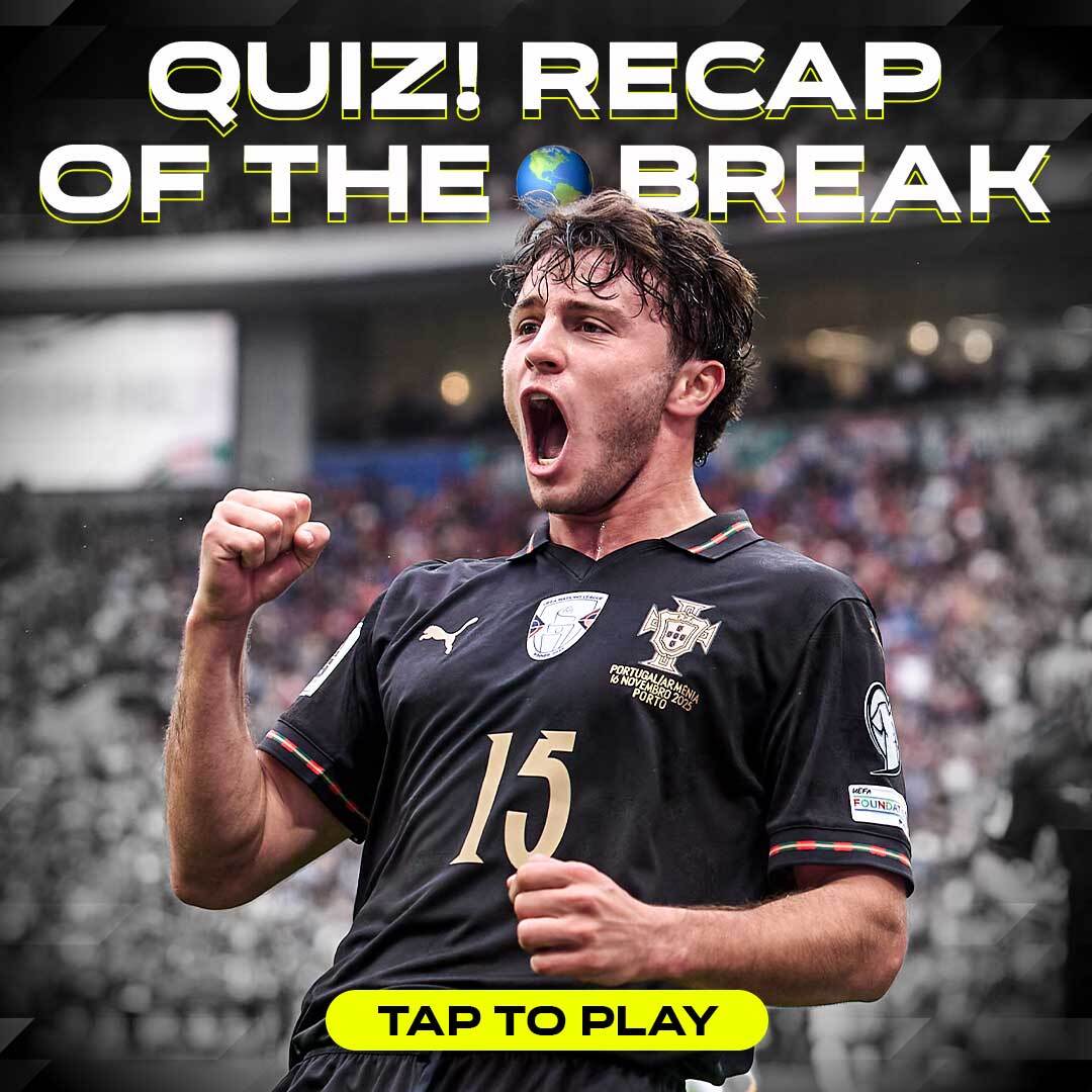 𝙌𝙐𝙄𝙕! 🧠 𝙄𝙣𝙩𝙚𝙧𝙣𝙖𝙩𝙞𝙤𝙣𝙖𝙡 𝙗𝙧𝙚𝙖𝙠 𝙧𝙚𝙘𝙖𝙥 🌍

Portugal, Argentina, Brazil, France… and so many more went to battle this break, but only a few secured their spot for the 𝒑𝒓𝒆𝒄𝒊𝒐𝒖𝒔 2026 World Cup 🏆✨

Late winners, broken records &amp; ridiculous goals 😳