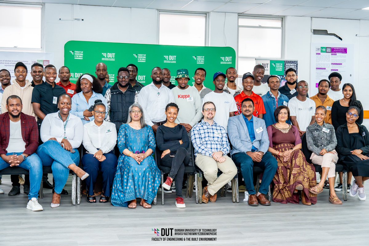 DUT_EBE's tweet image. The Department of Electronic and Computer Engineering successfully hosted its annual Research Day, bringing together students, academics, and innovators to showcase cutting-edge research and celebrate advancements in the field.

#dutebe #thefutureliveshere