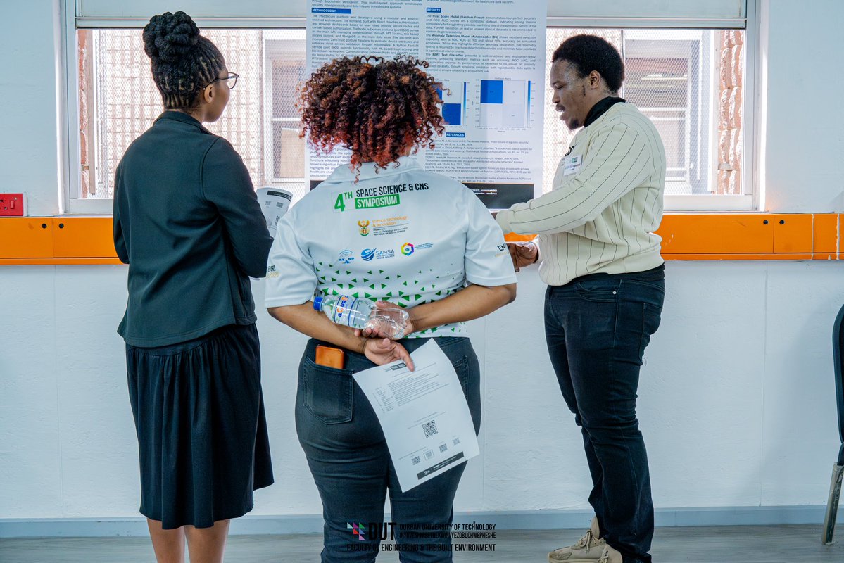 DUT_EBE's tweet image. The Department of Electronic and Computer Engineering successfully hosted its annual Research Day, bringing together students, academics, and innovators to showcase cutting-edge research and celebrate advancements in the field.

#dutebe #thefutureliveshere