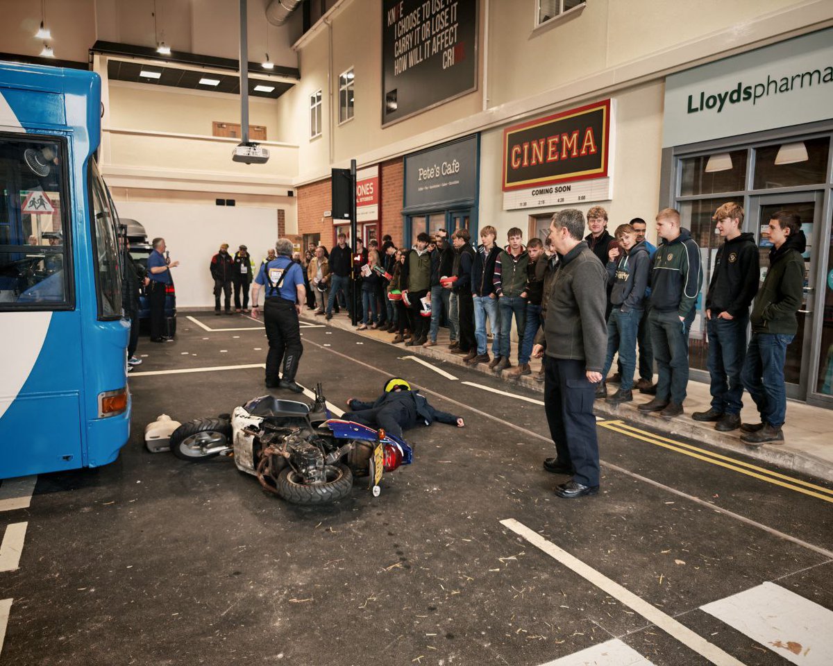 Road safety education in action! Wonderful to join SkillZone's event for Hartpury College students during #RoadSafetyWeek. Thanks to Cllr Hodgkinson, Cllr Whyborn &amp; Emily for their commitment to keeping our young road users safe! <a href="/GlosCC/">Gloucestershire CC</a> <a href="/Hartpury/">Hartpury University and Hartpury College</a> <a href="/Brakecharity/">Brake, the road safety charity</a> <a href="/Glosfire/">Gloucestershire Fire and Rescue Service</a> @nhsglos