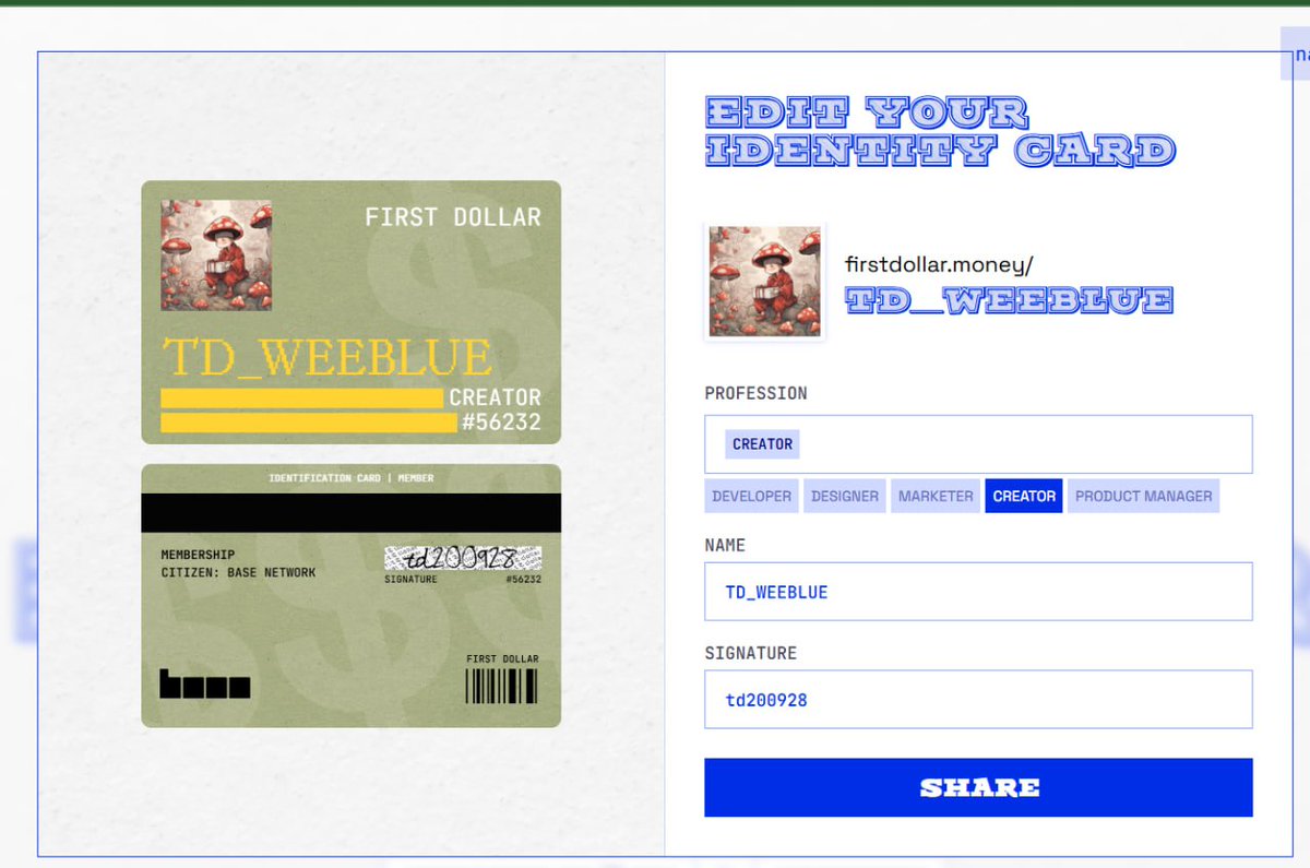 New inforfi on base join now before late 

firstdollar.money/?r=9aBKJ3

- Connect Gmail
- connect X 

Join waitlist project about  intoFi 

 <a href="/jessepollak/">jesse.base.eth</a> follow and look like they will shill this 
also have some famous X like <a href="/0xdetweiler/">Theo</a> <a href="/AvgJoesCrypto/">AJC</a> <a href="/davidtsocy/">David Tso (dave.base.eth)</a>

<a href="/cookiedotfun/">Cookie DAO 🍪</a>