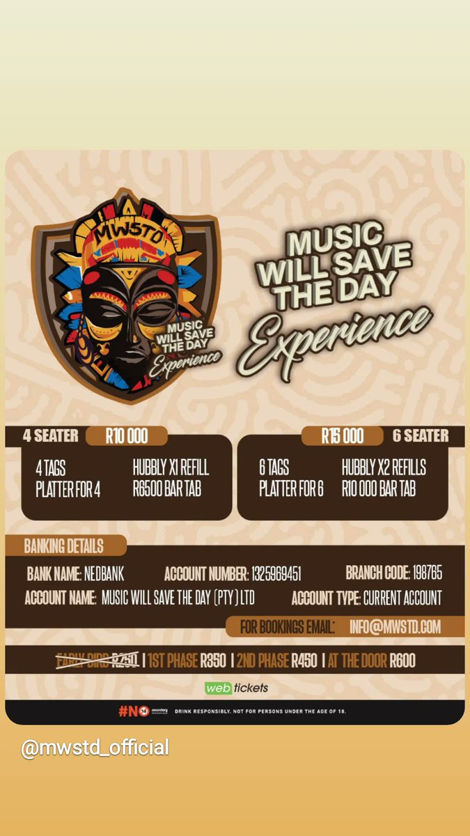 Charles_Dust's tweet photo. 🎼 💯Founder of cultural powerhouses #AnywhereFestival &amp; #HouseItUp, @djmerlon embodies pure sonic evolution. 🏇🏆 🎉
Enter Festive season in style @mwstd_official
📍:@meaculpakew,Sandton
📅:30th November , Tickets available on 
🎟️:https://t.co/V9Jx5aoySF
Its the last phase yo. https://t.co/ntnY9zXQHe