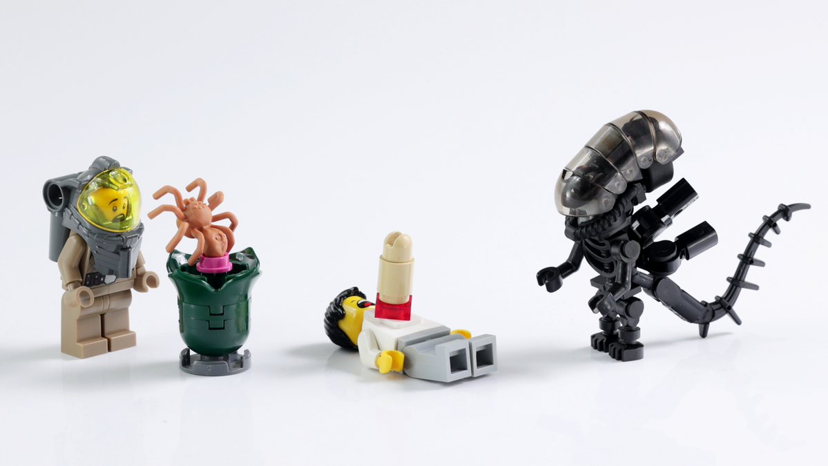 ALIENのゼノモーフ　#LEGO