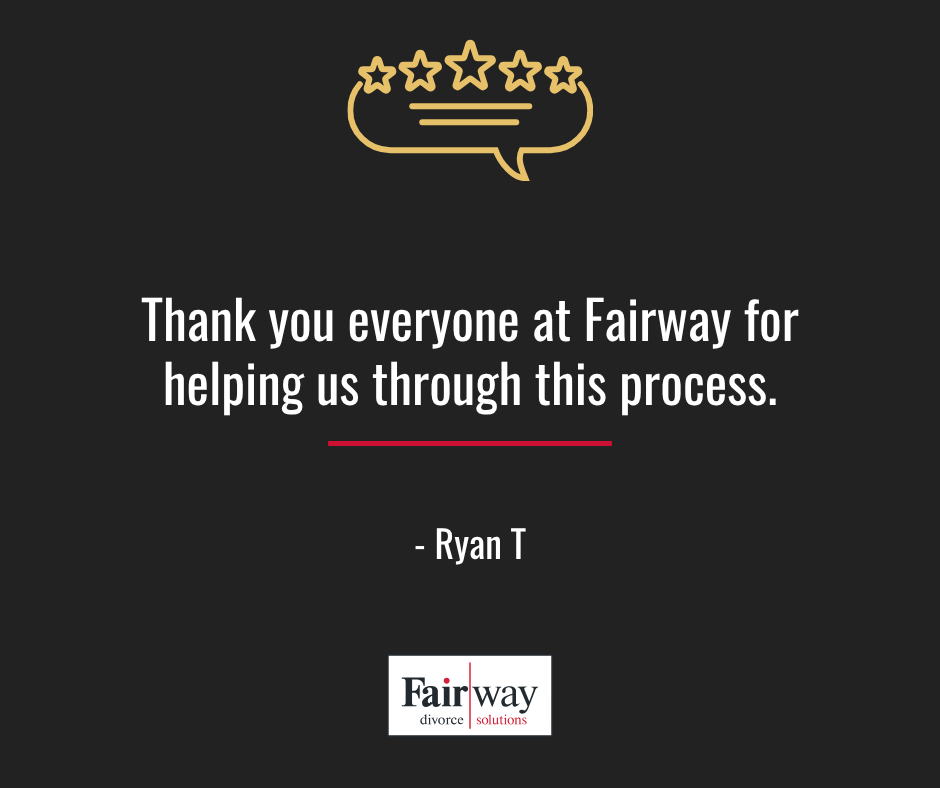 At Fairway Divorce Solutions, we understand the challenges of divorce and are committed to providing compassionate support and expertise to our clients.

#Testimonials #TheClearRoadToANewLife #FairwayDivorceSolutions #DivorceMediation #Divorce