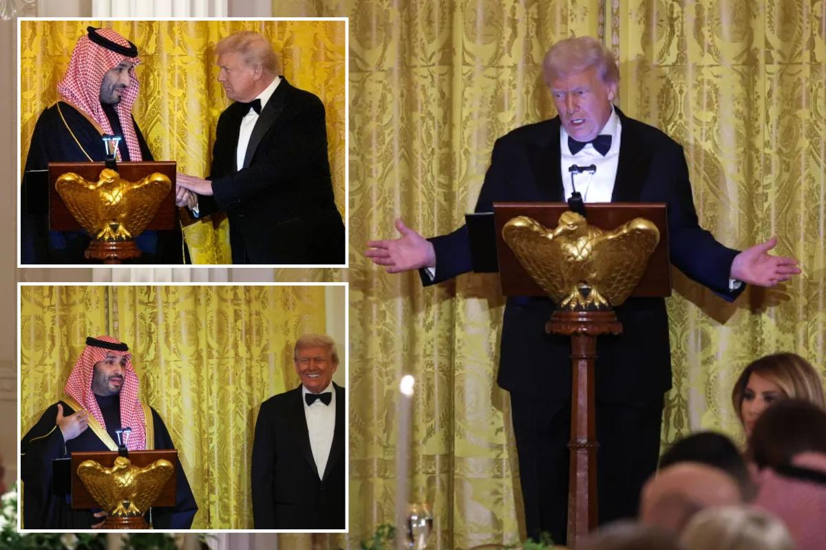 President Trump announced on Tuesday that the US will designate Saudi Arabia as a "major non-NATO ally" during remarks made at a black-tie event in honor of the country's Crown Prince Mohammed bin Salman. President Trump said it means taking our "military cooperation to even