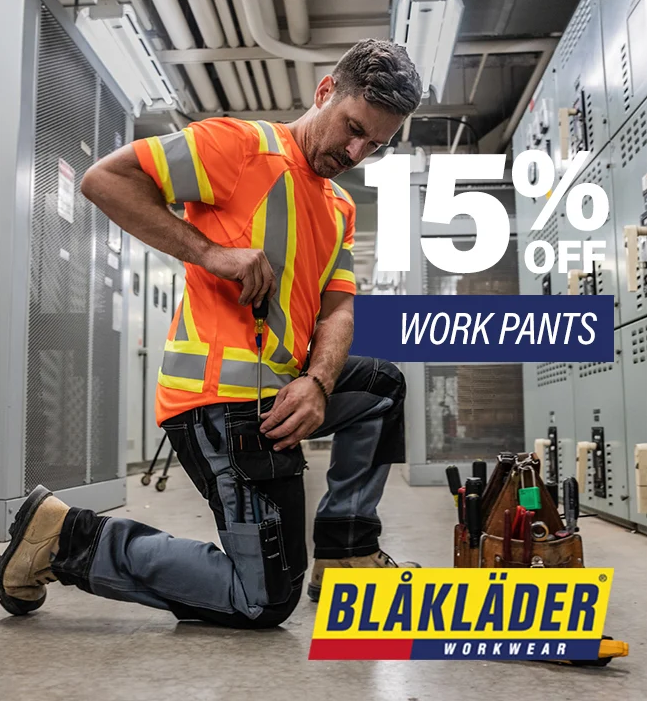 fullsourcellc's tweet image. Take 15% off all Blaklader work pants when you use coupon code BWKPANT15 at checkout. Hurry—offer ends Monday, November 24th, 2025. Shop here: fullsource.com/blaklader-work…