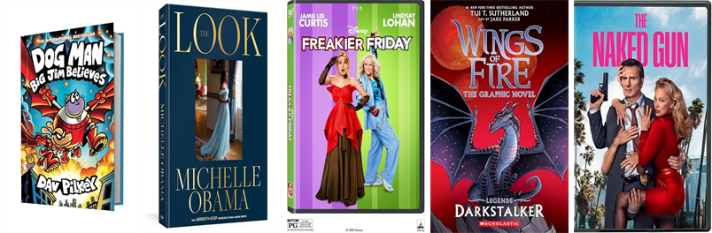 This week the Sargent Memorial Library has 44 new books and three new movies.  New items include Dog Man 14. wowbrary.org/nu.aspx?p=6846…