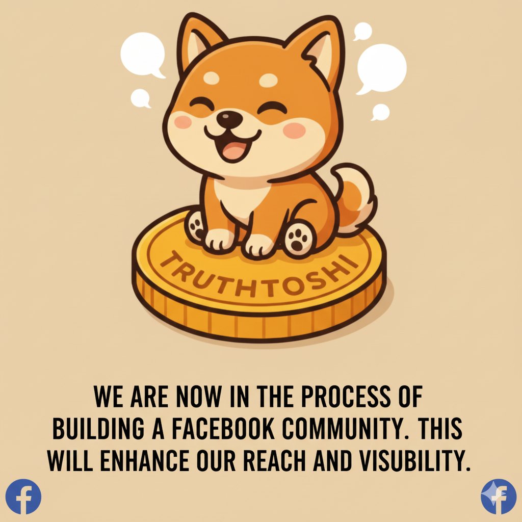 TruthToshiiii's tweet photo. Facebook Community is coming our way!! Facebook Page with a blue badge? Sounds like a plan!! #truthtoshi #trushi #consistency #positivity https://t.co/erRYWXgfDW