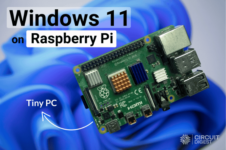 CircuitDigest's tweet image. Learn how to install Windows 11 on Raspberry Pi 4 and Pi 5 circuitdigest.com/microcontrolle…
With a clear, step-by-step guide covering requirements, and setup.
#IoT #project #Windows11 #raspberrypi #raspberrypi4 #raspberrypi5