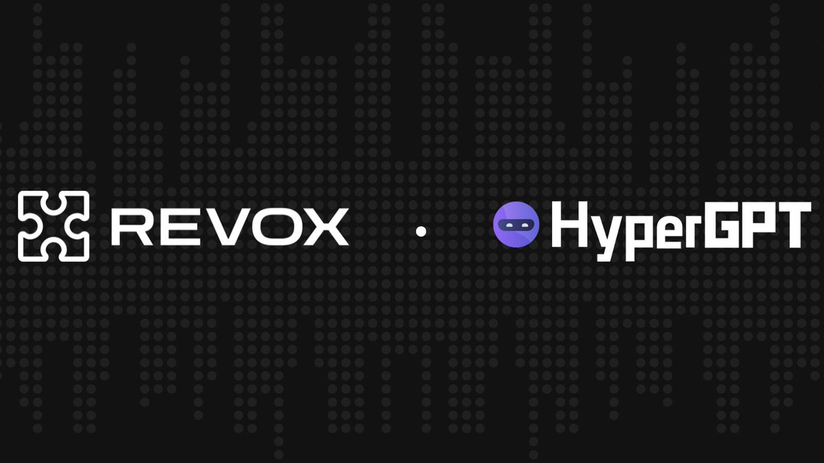revoxdotai's tweet image. 🚀 BIG NEWS! We’re beyond excited to join forces with @hypergpt , the powerhouse combining cutting-edge AI with blockchain to shape the future of Web3!

Backed by Microsoft, Google for Startups, AWS, BNB Chain &amp;amp; TON – HyperGPT is bringing real utility to the AI x crypto space…