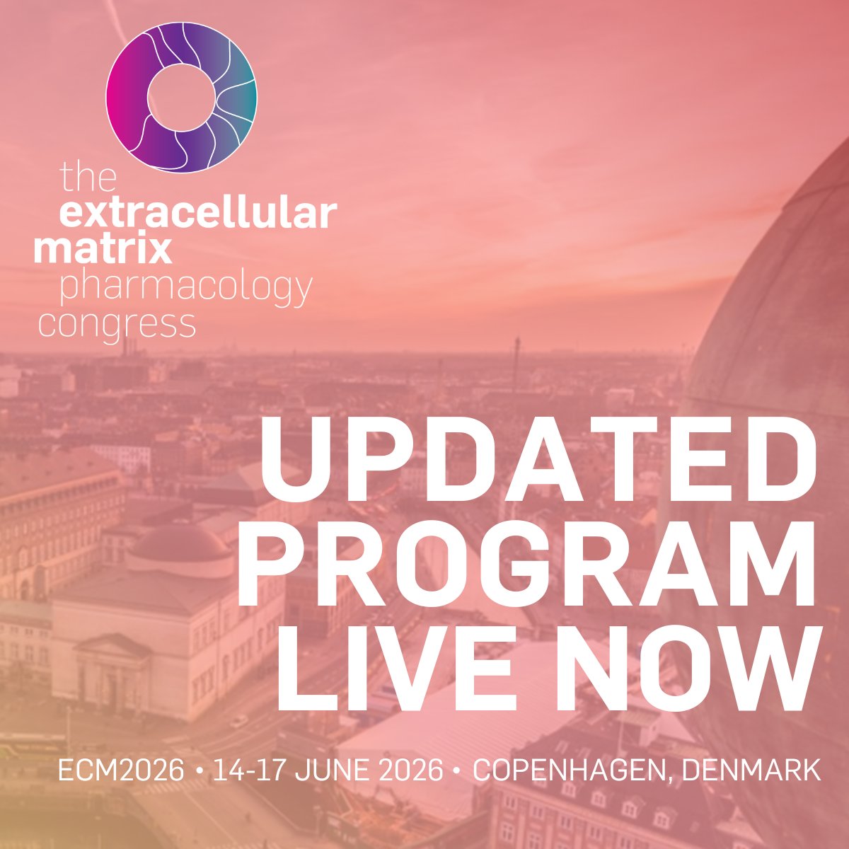 The Extracellular Matrix Pharmacology Congress tweet media