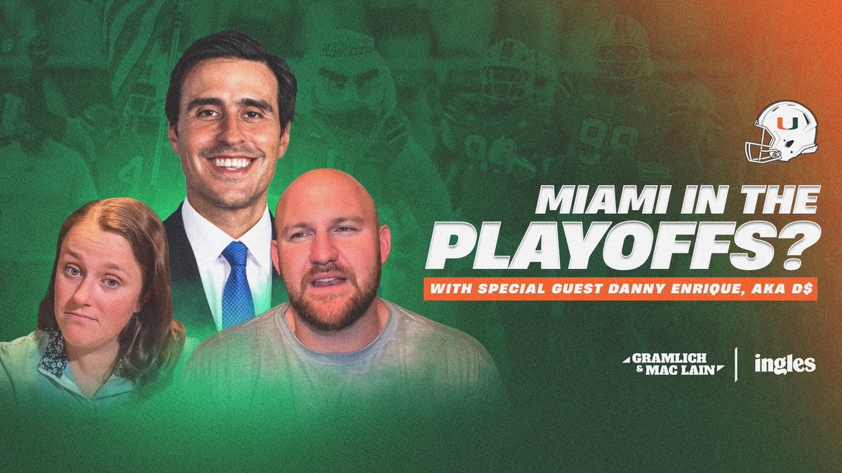 The Miami Hurricanes are one of the best teams in the country… a conversation with D$ on how this season has gone, and why <a href="/CanesFootball/">Miami Hurricanes Football</a> should be in the CFP if they win out. 

youtu.be/LaB5s7lHPYc?si…