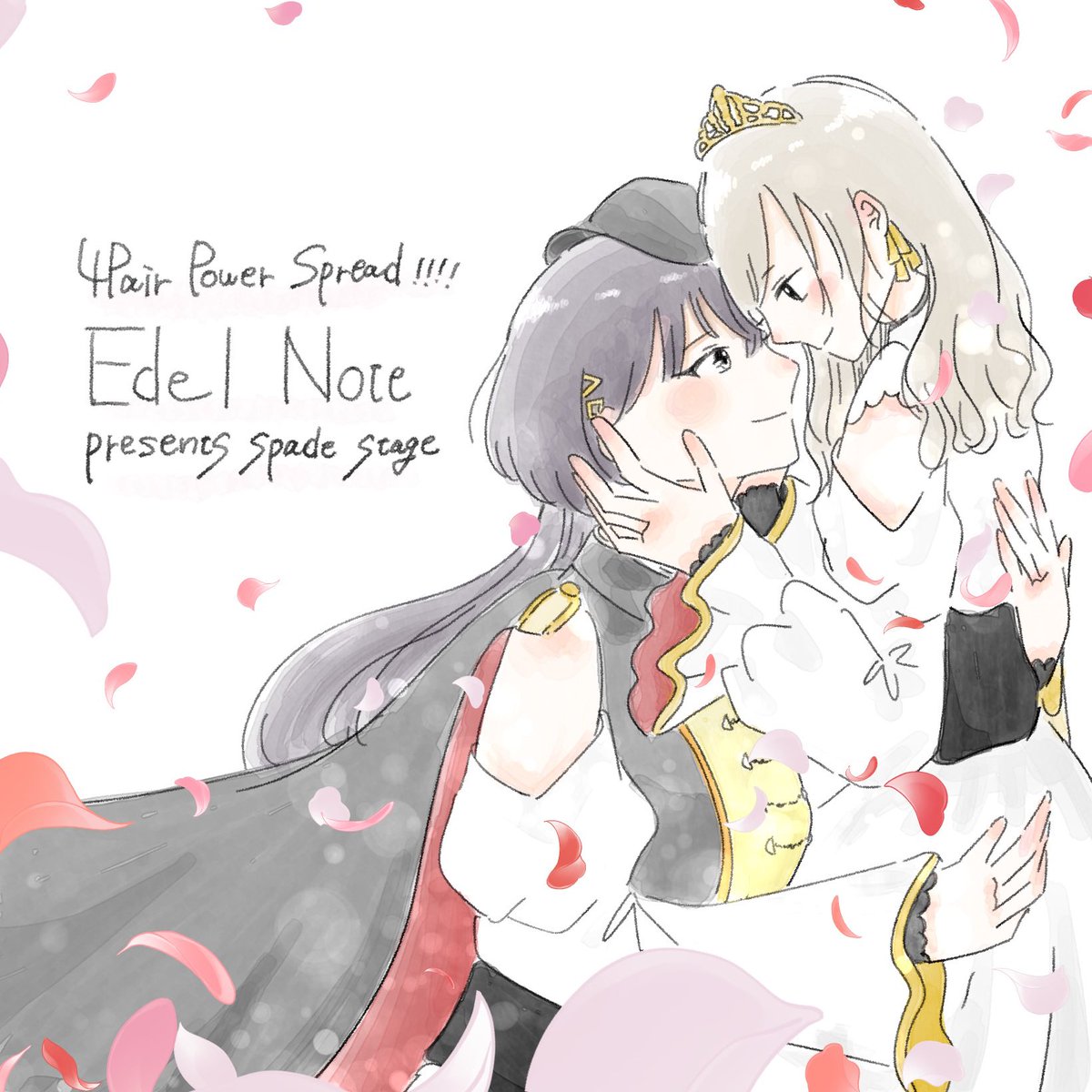 tu______mi's tweet image. 場所が変わっても、形が変わろうとしても、諦めないエーデルノートの2人が大好き😭🫶🏻

#蓮ノ空美術部 
#蓮ノ空5th大阪Day1