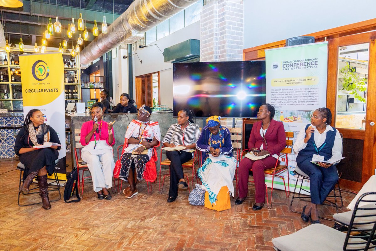 SustainaBizKe's tweet image. At #CEC, we explored immersive sessions turning #circular ideas into real action; from closing the loop on organic waste, to rethinking #food systems through indigenous knowledge, to an #ESG masterclass with TheRockGroup. Global insights. Local solutions.