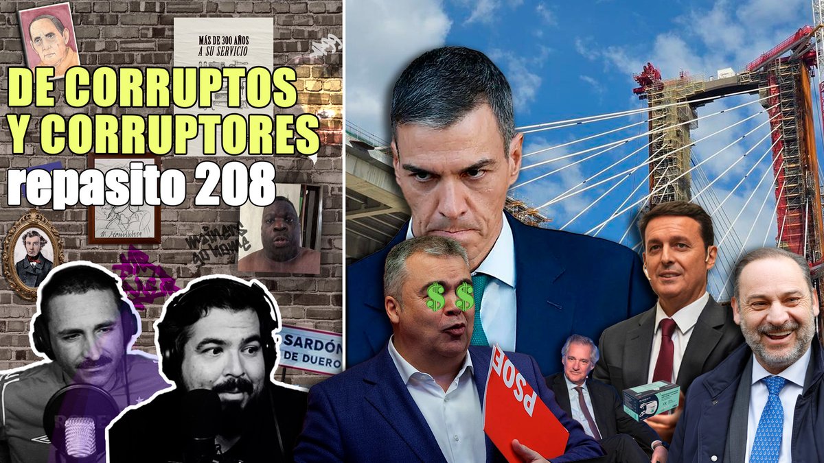 pdcstsnms's tweet image. 🚨🚨este DOMINGO como SIEMPRE hay REPASITO 

#repasito208 |💰 DE CORRUPTOS Y CORRUPTORES

🕗20:30
📺twitch.tv/pdcstsnms