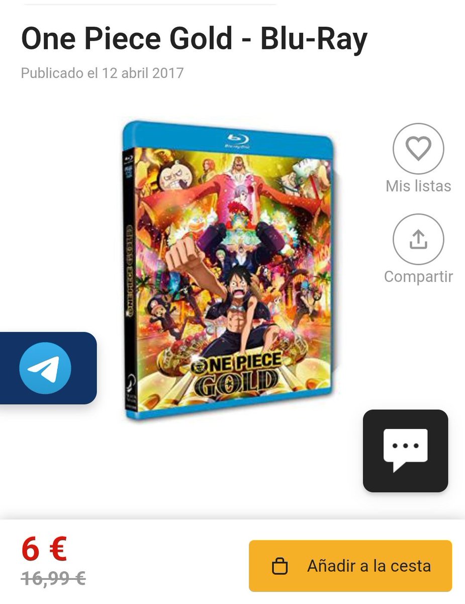 Les pel·lícules One Piece: Estampida i One Piece Gold amb <a href="/DoblatgeCatala/">Doblatge en català</a> d'oferta a la web d'Fnac.

Les altres encara no estàn en català. Esperem que ben aviat algú hi posi remei!