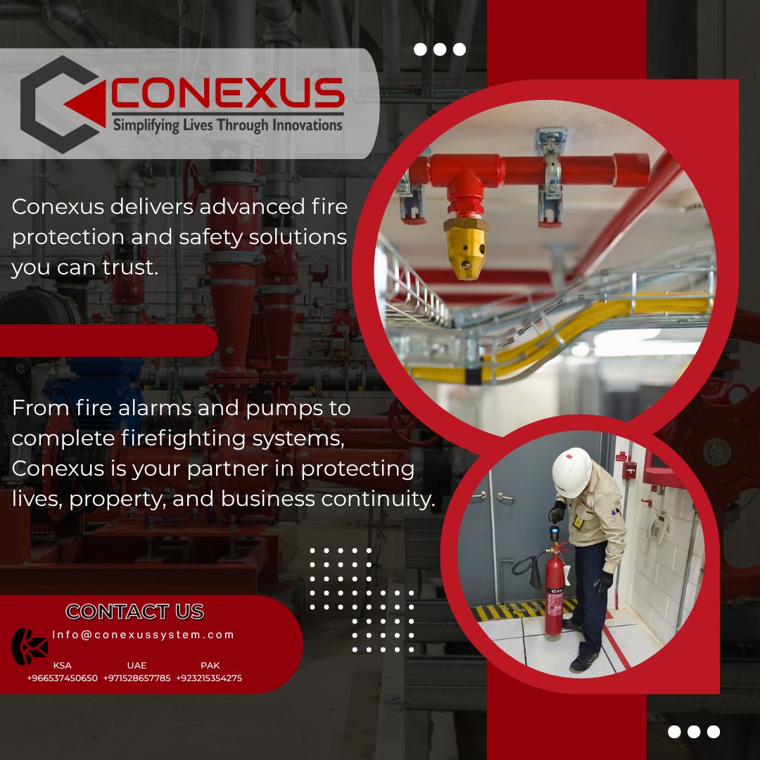 ConexusE's tweet image. #Conexus #FireFighting #GasExtinguishingSystems #SmokeSystem #FireSystem #FireProtection #FireSafety #FireAlarmsystem #FireAlarm #Securitysystem #Alarm #Protection #Fire #Fireprotection #Firefighter #Firesolution #Maintenance #Companyalarm #Alarmsproducts #Fireextiguisher